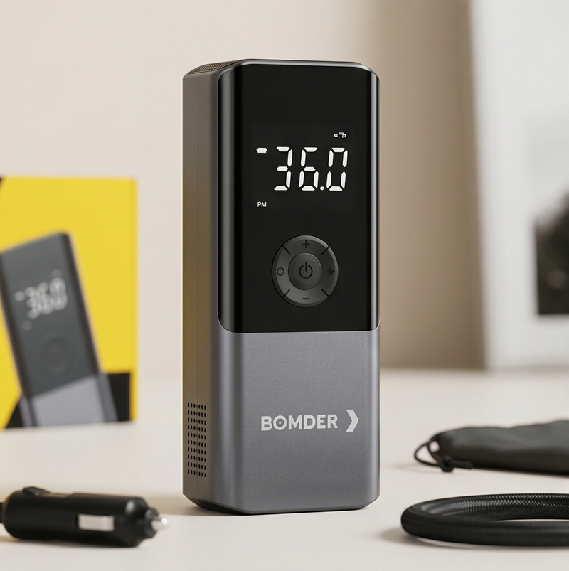 Bomba De Ar Portátil Digital BOM-8906