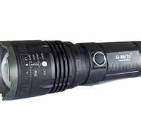 Lanterna Tática l Led Laser l Zoom l B-Max 8516