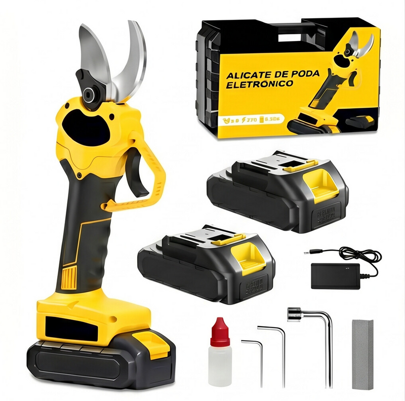 Alicate de Poda Eletrônico com Acessórios BOM-9106