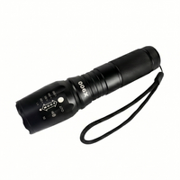 Lanterna Tática Militar X-900 l Zoom l 100m l Sinalizador